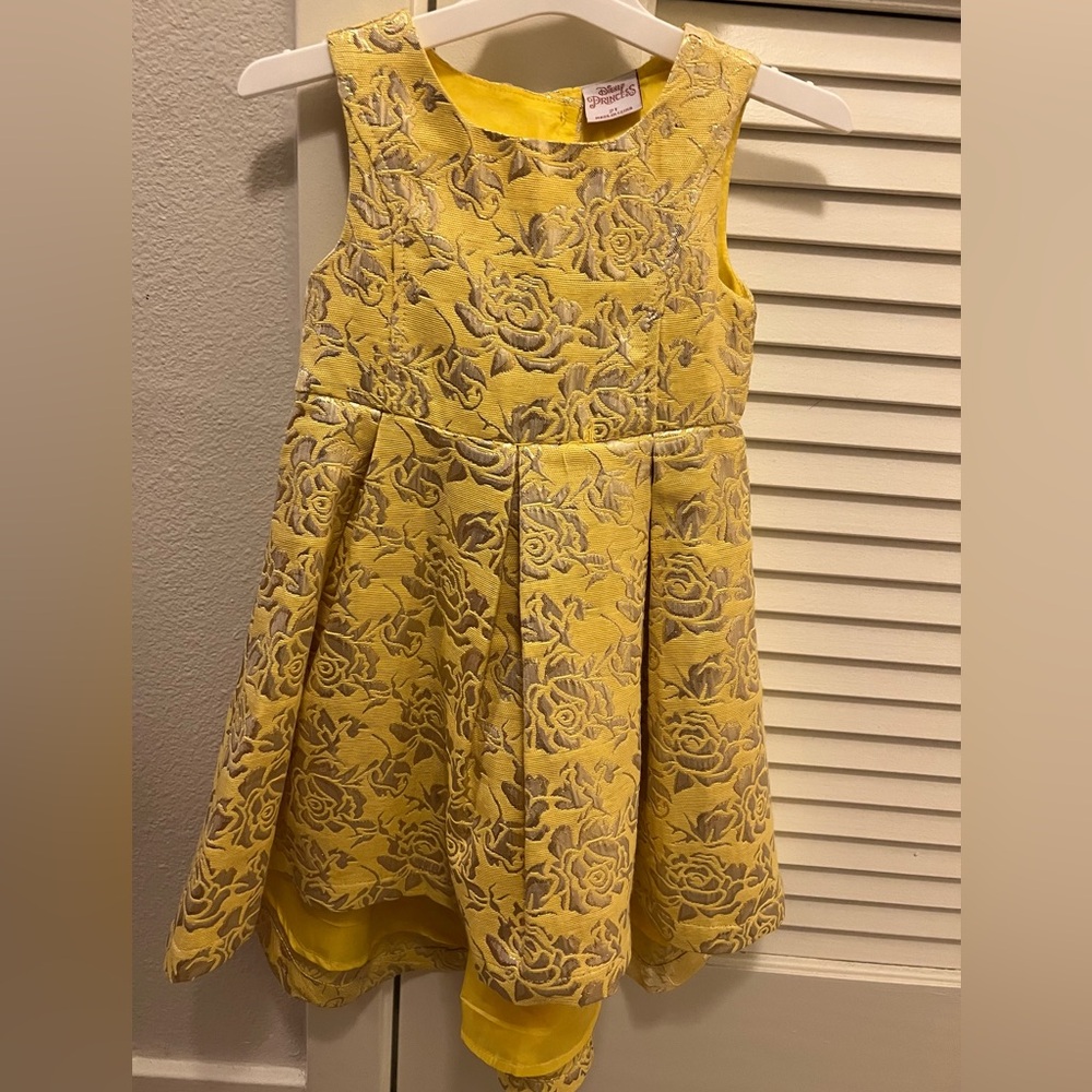 Disney brand Beauty and The Beast Belle size 2T dress